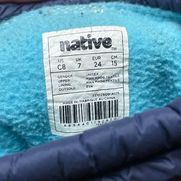 Native Kid's Fleece-Lined Snow Boots - US Kid's 8 - Picture 10 of 10